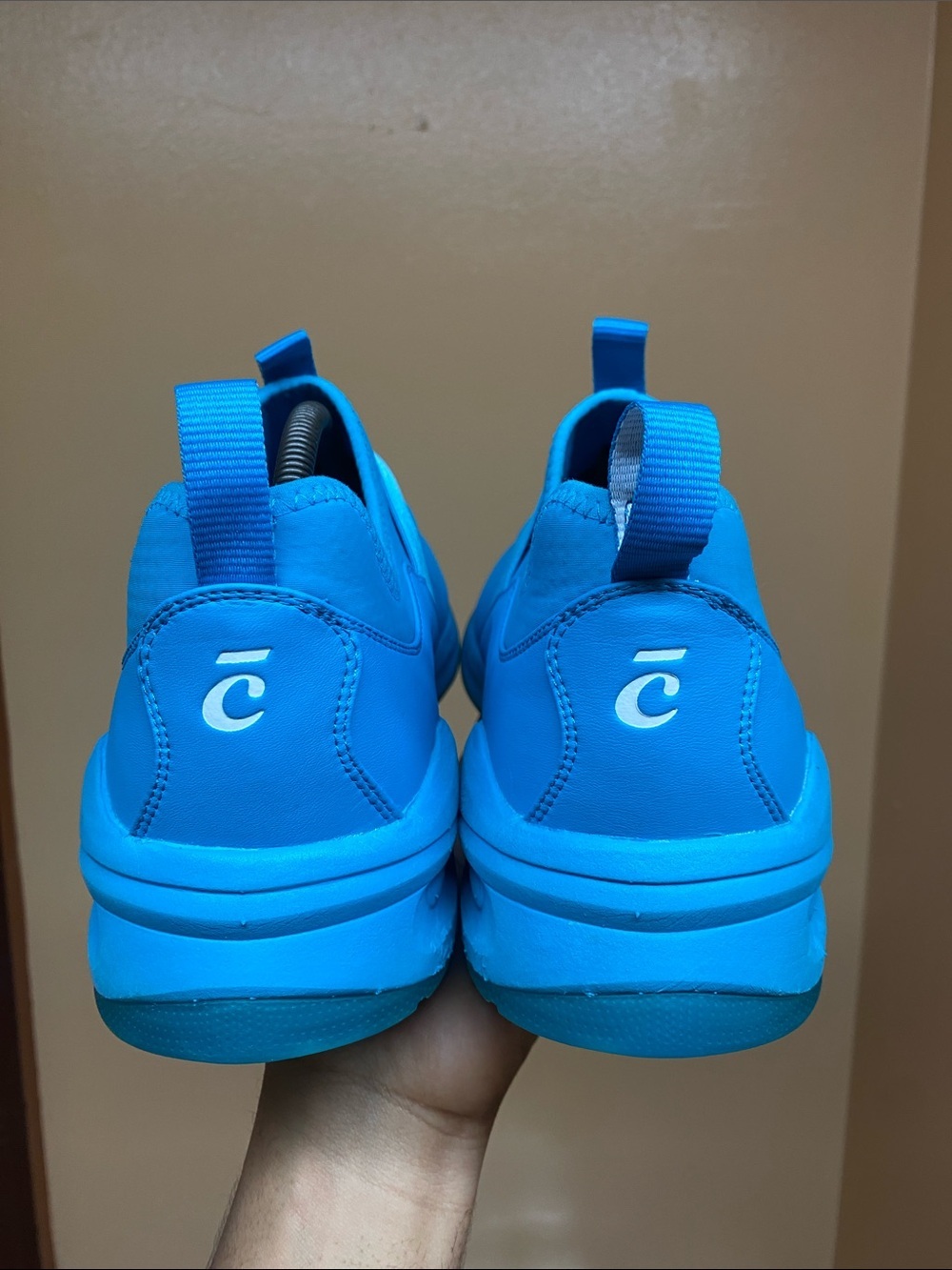 Clove Solo Laceless Slip On Nursing Sneakers “Cerulean Blue” Men’s Size 12 - Picture 9 of 14